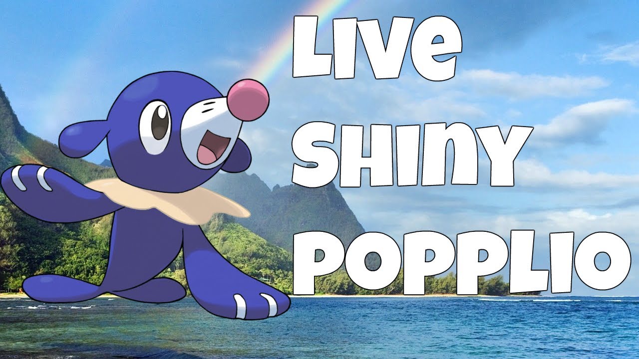 [LIVE] Shiny Popplio in Ultra Moon after only 131 SRs