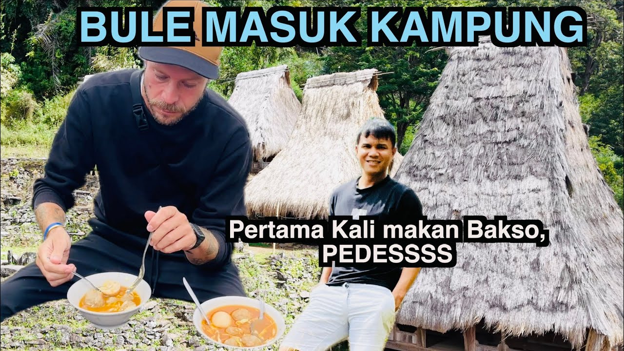 Bule Masuk Kampung Adat Saga Di ENDE 