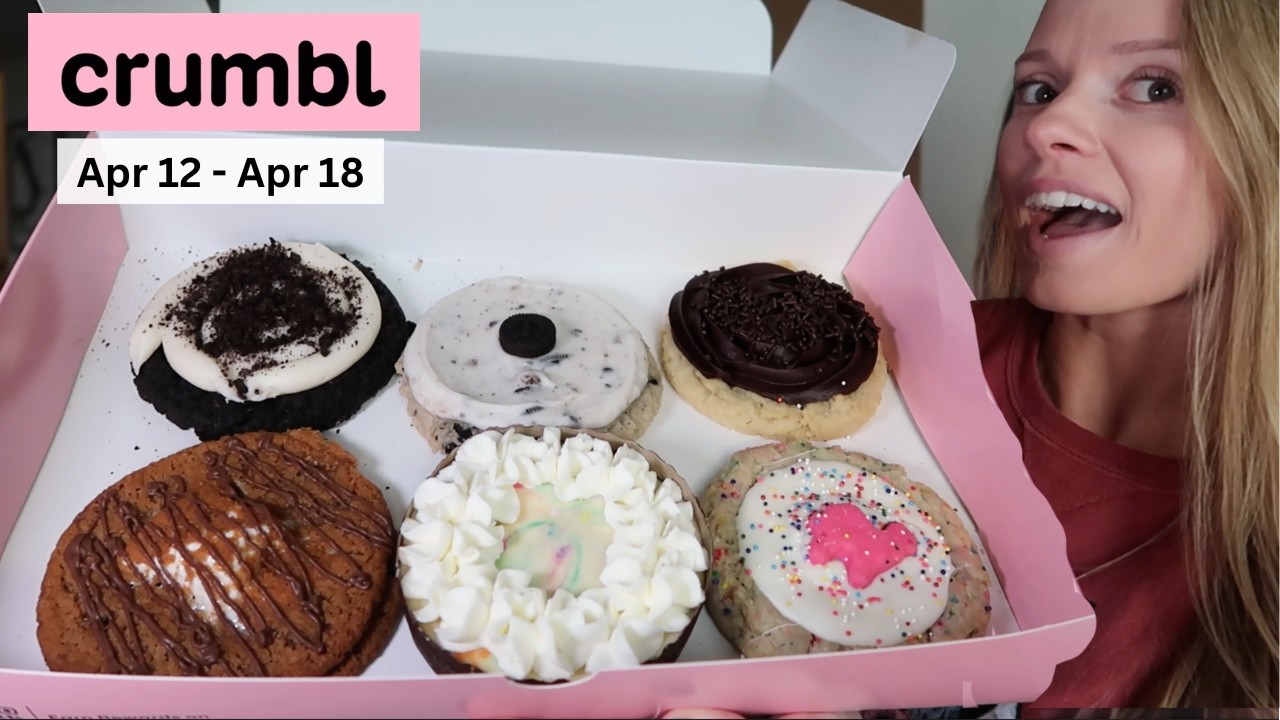 На этой неделе появились НОВЫЕ вкусы Crumbl: чизкейк со вкусом теста для торта &laquo;Конфетти&raquo; и мини-...