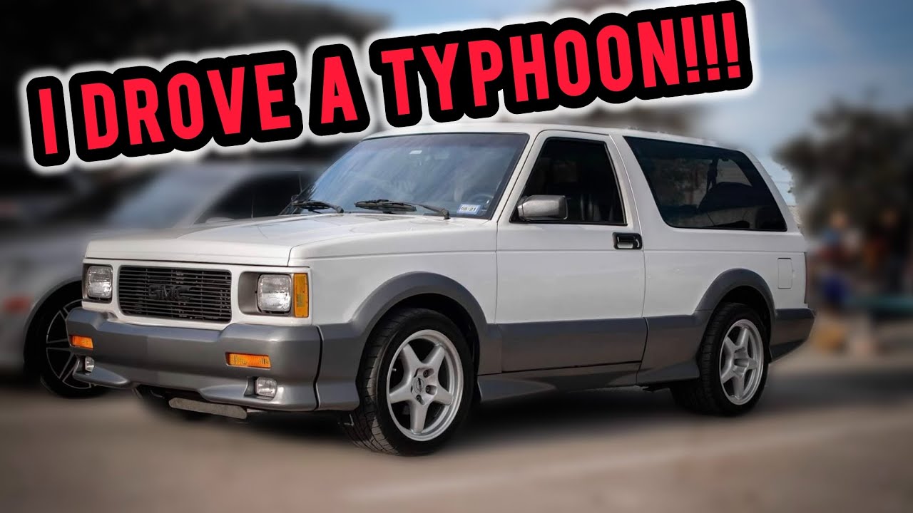 The GMC Typhoon was the original performance SUV and it’s a 90’s icon…..this one is FOR SALE!
