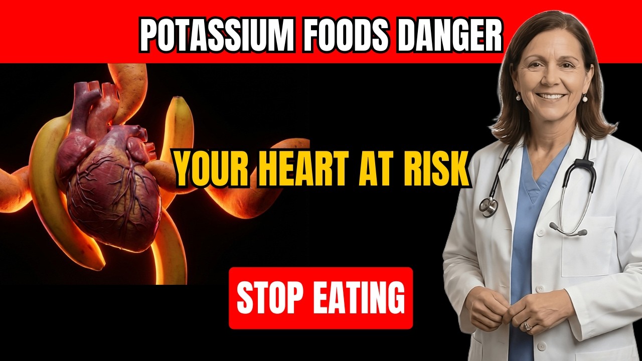 Top 8 High-Potassium Foods You MUST Avoid While Taking Amlodipine | Senior Health Tips