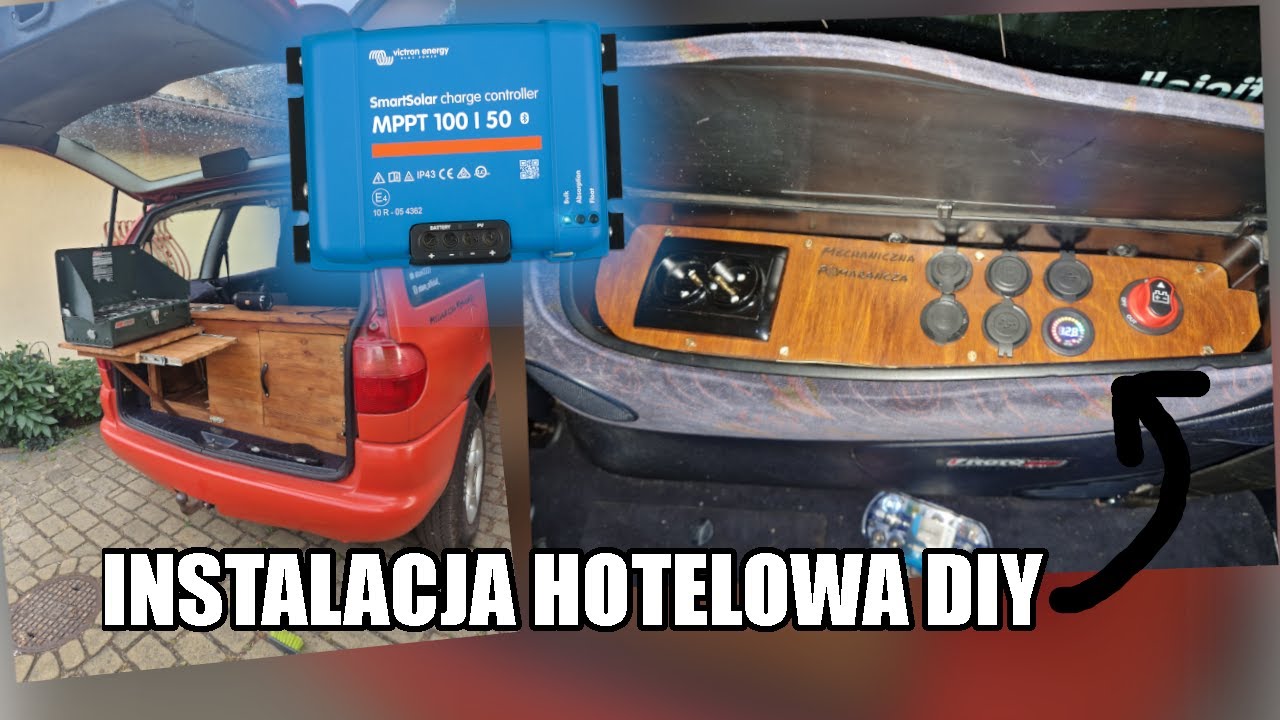 Jak tanio zbudować instalację hotelową w wyprawówce/kamperze