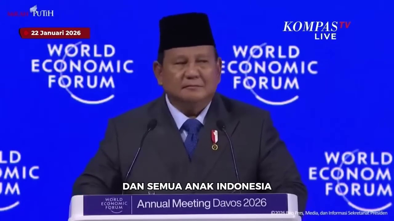 Momen Prabowo Pamer Peran Danantara saat Pidato di WEF Davos  Kelola 1 044 BUMN!