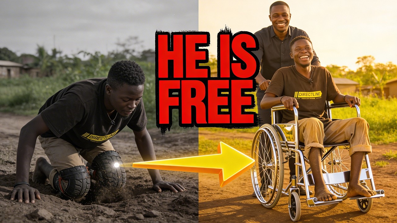 His Wife Left Him Disabled. We Traveled To Siaya For This. ❤️