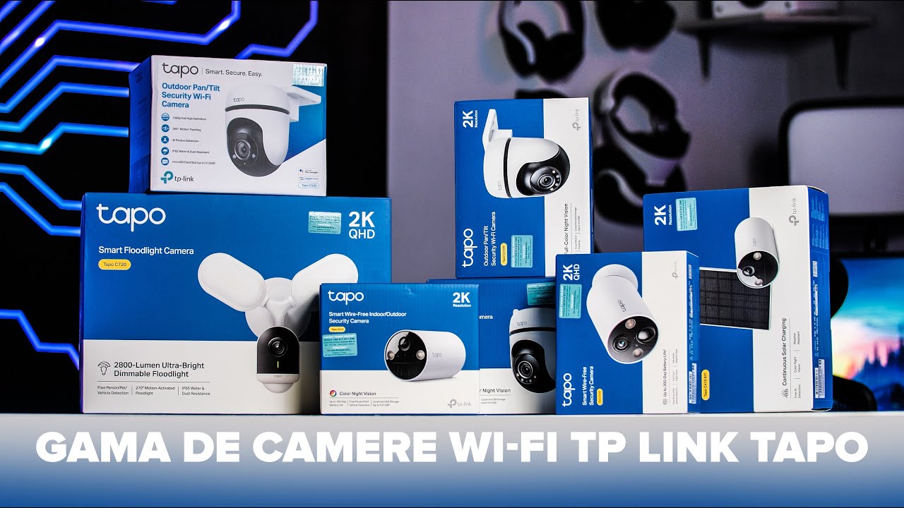 Testam camere wi-fi 2K de la TP-Link Tapo