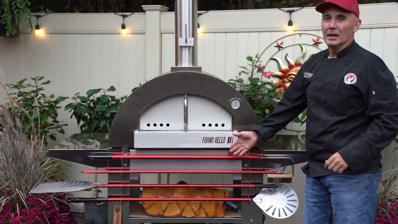 Grande Wood Fire Oven With Stainless Steel Stand #brickoven #pizzalover #woodfiredpizza  #pizza
