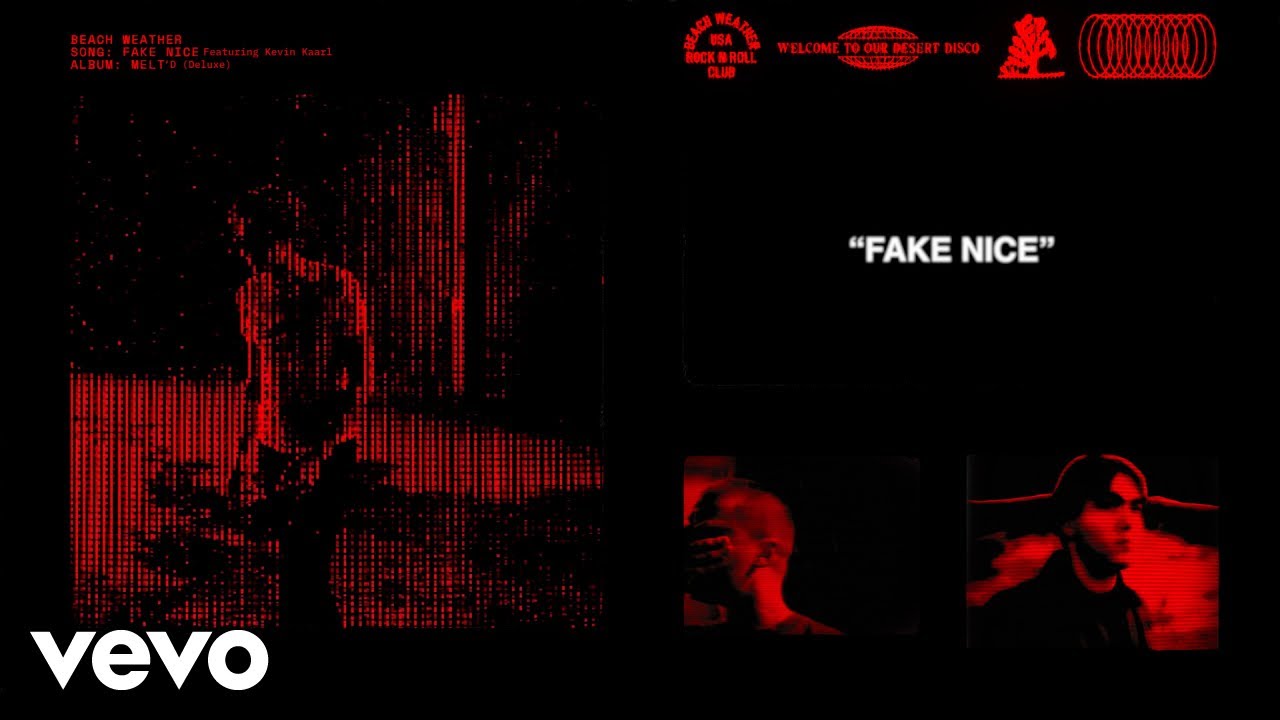 Beach Weather - Fake Nice (Lyric Video) ft. Kevin Kaarl