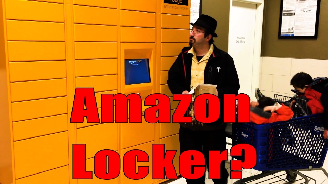 Amazon Locker - Checking it out for the First Time! Returning A Package