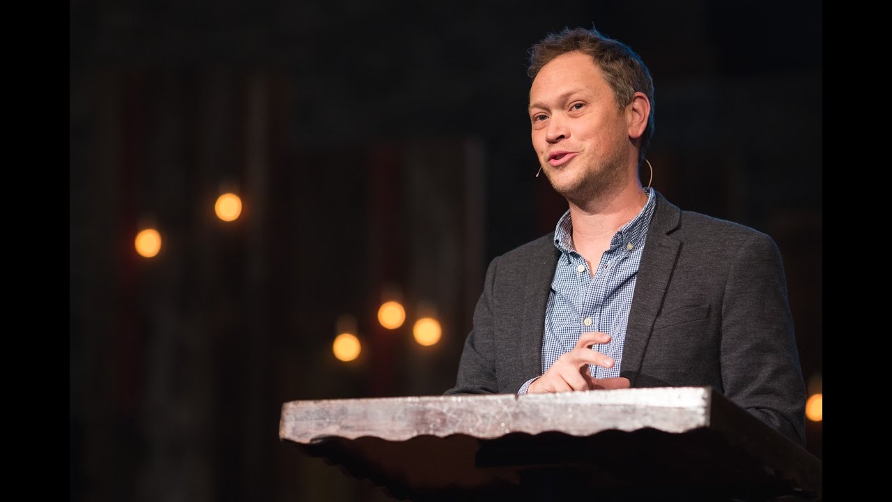 Andrew Peterson speaking at Q Commons 10/13/16 at Christ Presbyterian Church -- Nashville TN