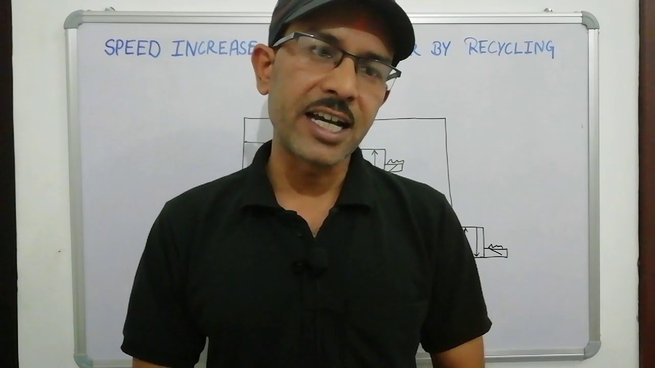 Episode 32 SPEED INCREASE OF HYDRAULIC CYLINDER BY RECYCLING SYSTEM IN HINDI