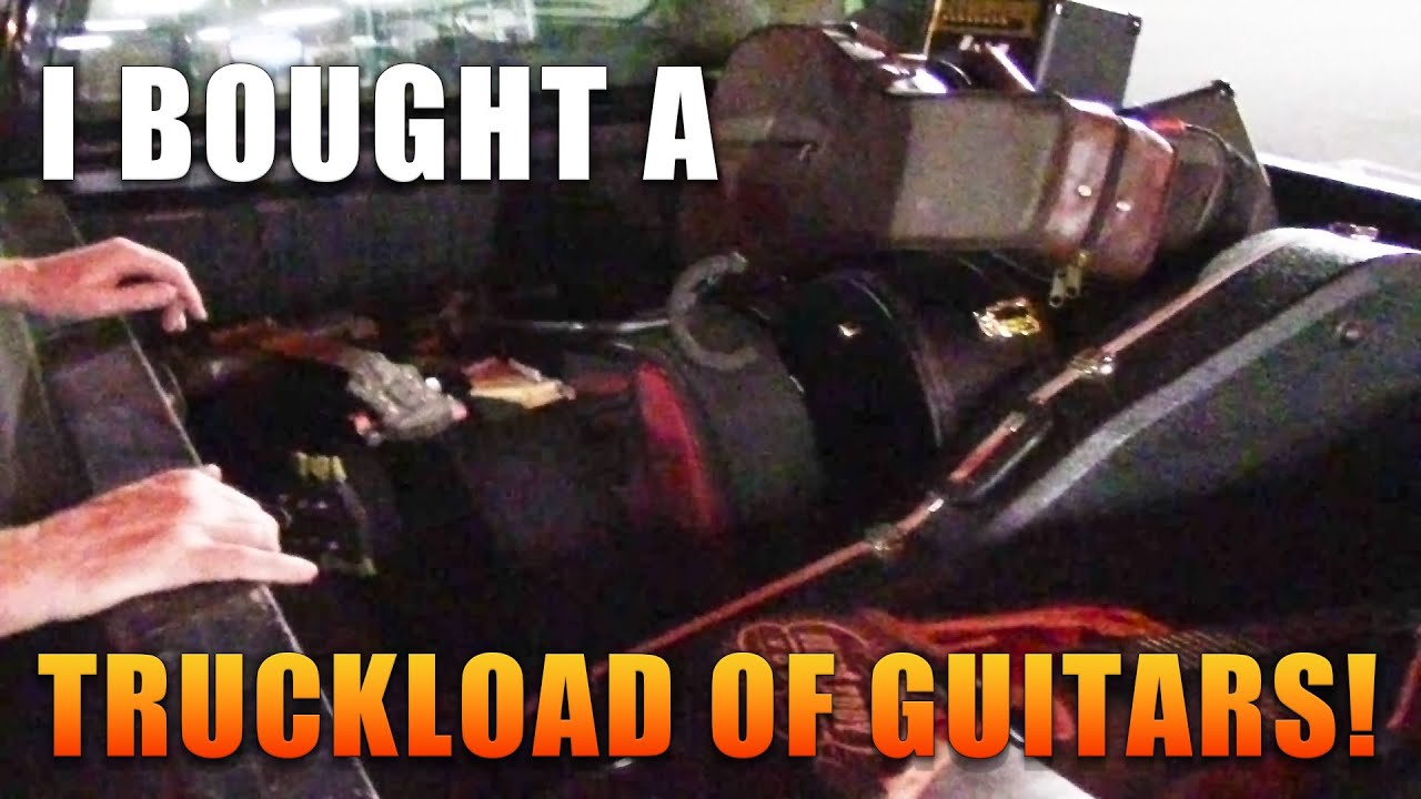 I Bought Another Truck Load of Guitars!