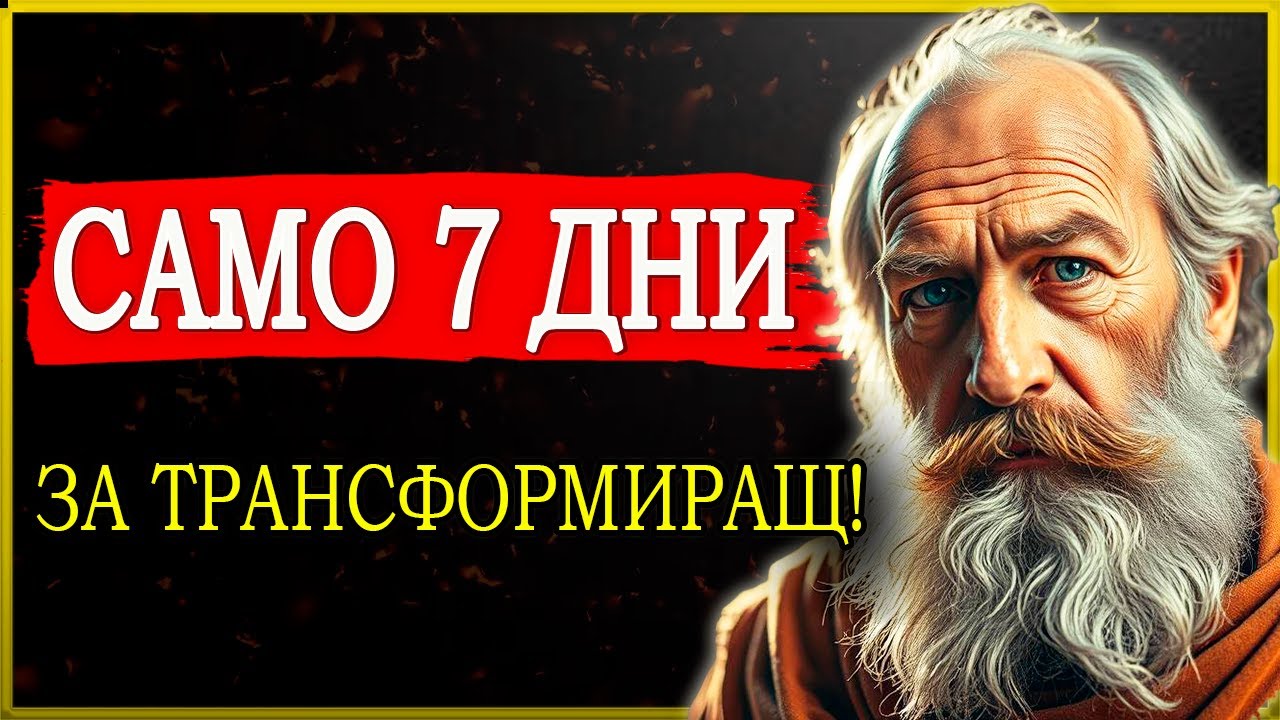 10 СТОИЧЕСКИ НАВИКА, КОИТО ПРЕОБЪРНАХА ЖИВОТА МИ ЗА 7 ДНИ. | СТОИЦИЗЪМ