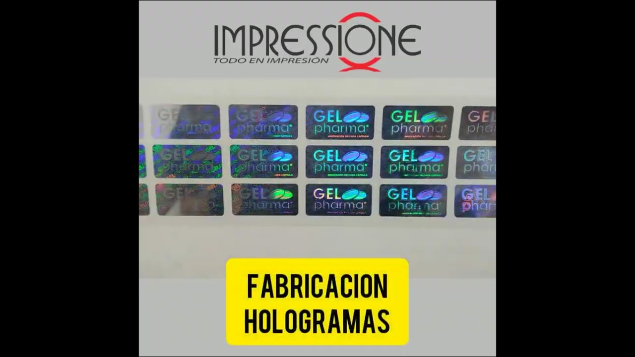 Impressione (Todo en Impresión) | Hologramas de Seguridad