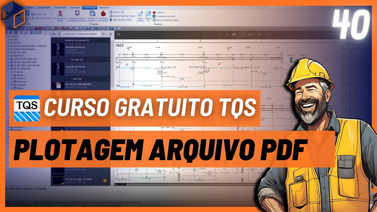 [CURSO TQS] 40 | FINAL - Plotagem em PDF