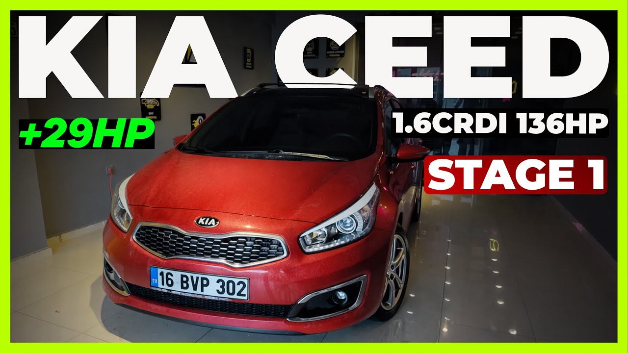 Kia Ceed Stage 1 Performans Yazılımı | Gaz Tepkisi & Hızlanma Testi