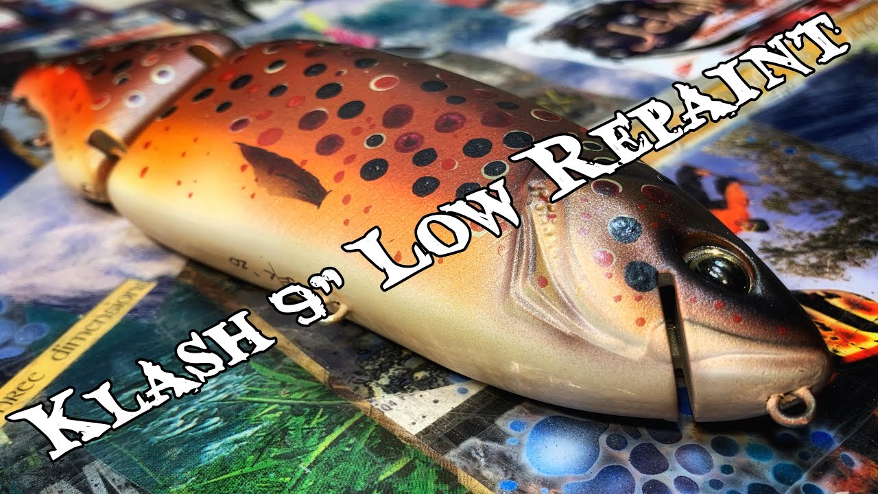 Klash 9 Low (Client Repaint: Dark Brown Trout)