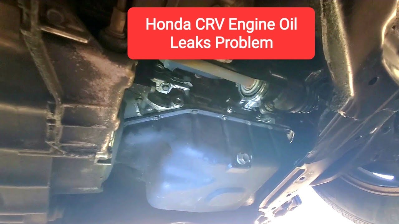 Honda CR-V Engine Leak Problem | How to Replace Oil Pan Gasket Step-by-Step