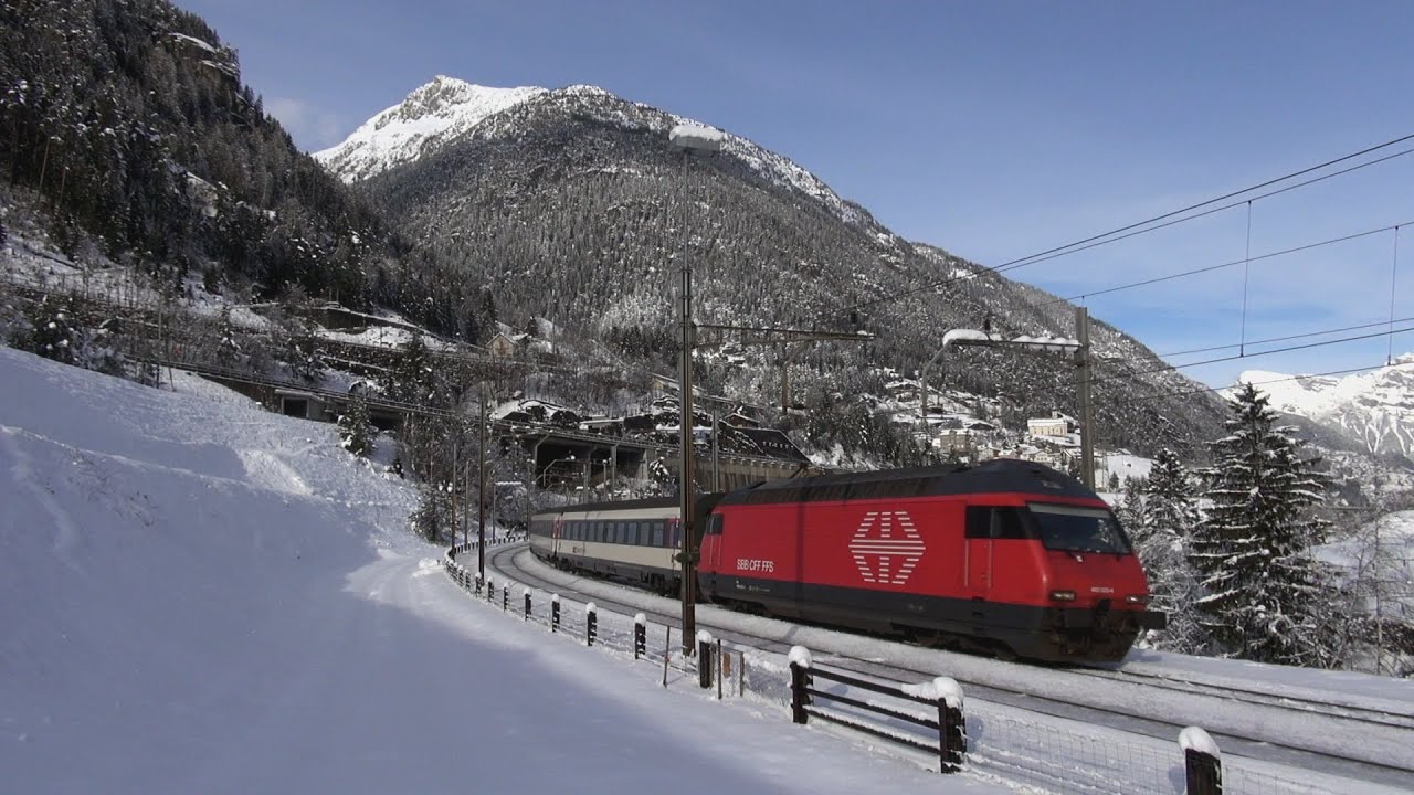 Zug um Zug - Viel Schnee auf der Gotthardbahn