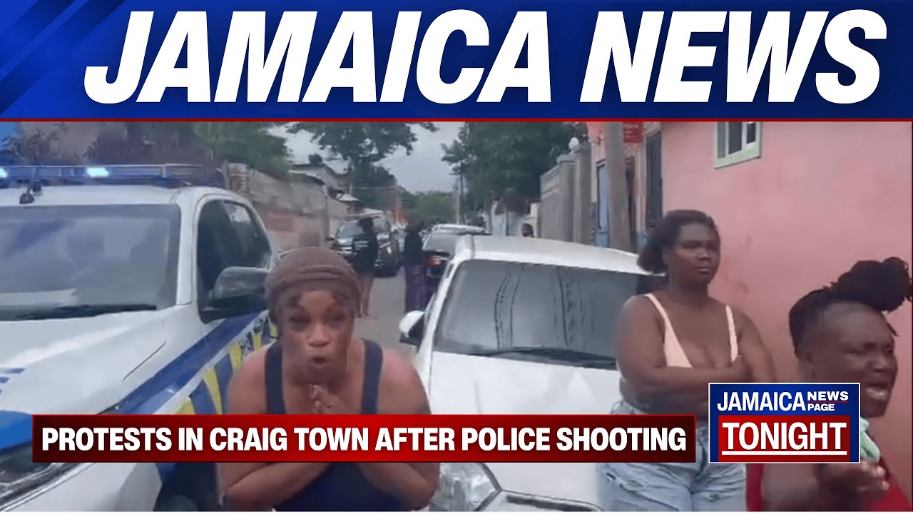 Protests in Craig Town After Fatal Police Shooting of Footballer Lucien Anderson | Jamaica News