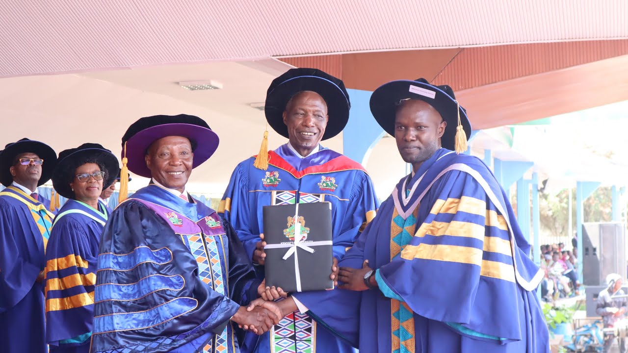 CONFERMENT OF DEGREES, DIPLOMAS AND CERTIFICATES AT THE 53RD GRADUATION AT KENYATTA UNIVERSITY