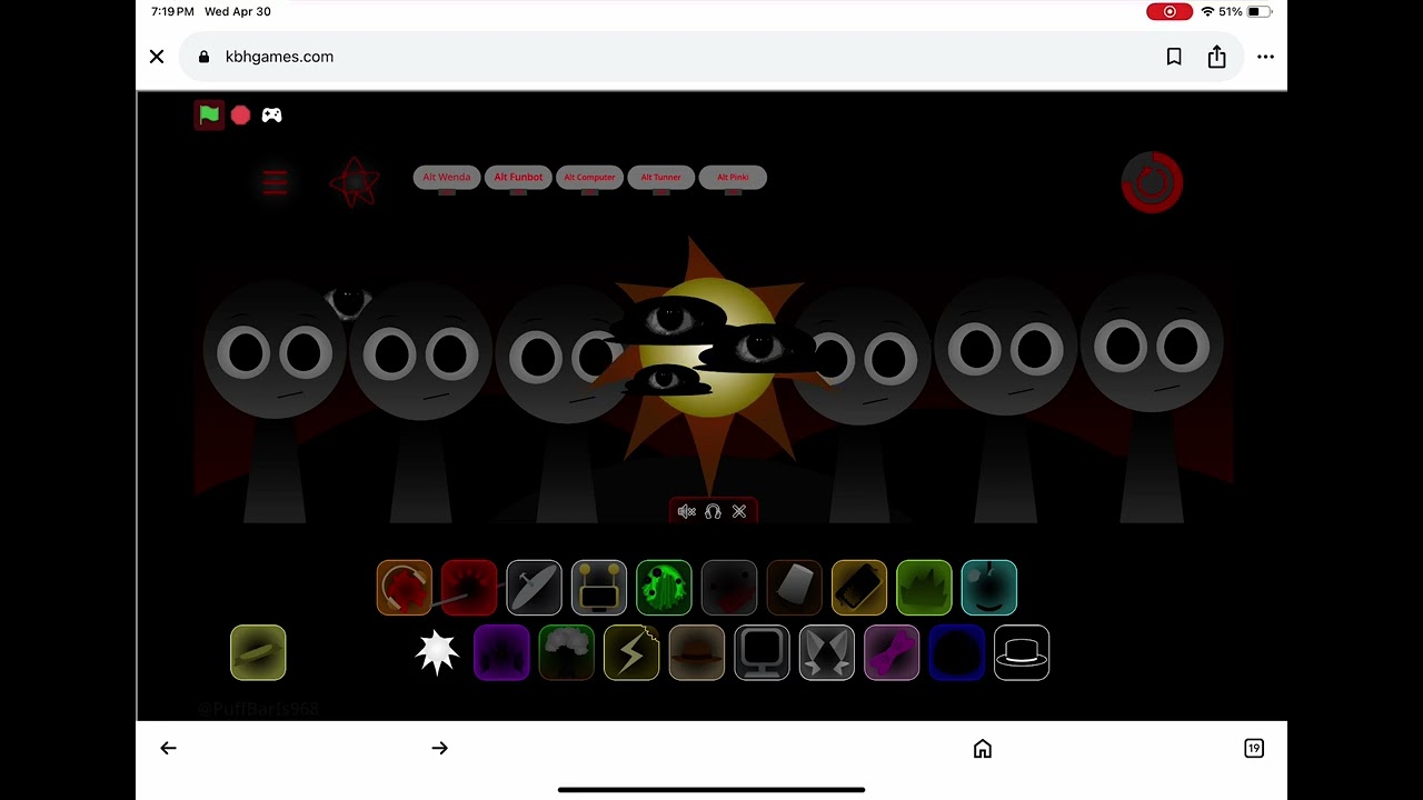 Sprunki swap retextured - But it’s only mard and Mr. Sun