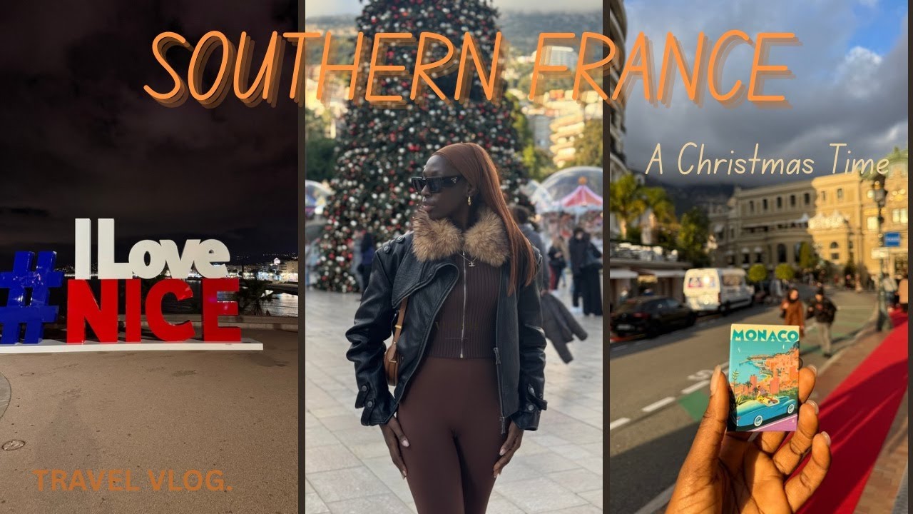 SOUTHERN FRANCE- A Christmas Tiime, MONACO/NICE, good eats , exploring the city, All I did.