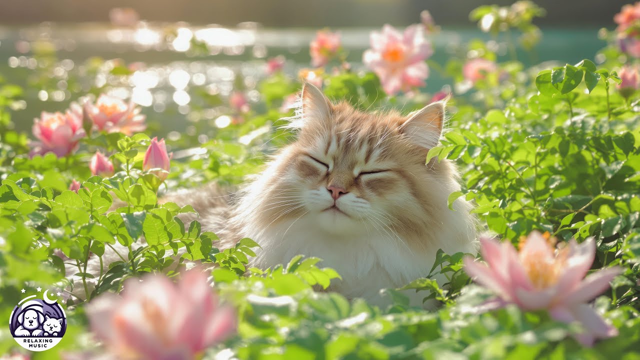 (NO ADS) Cat TV 🐾 Soft Lullabies & Calming Music for Cats | Perfect Sleep Sounds for Cats