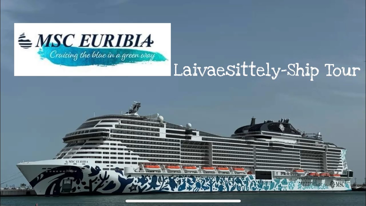 MSC Euribia laivaesittely-Ship tour-100. juhlavideo!
