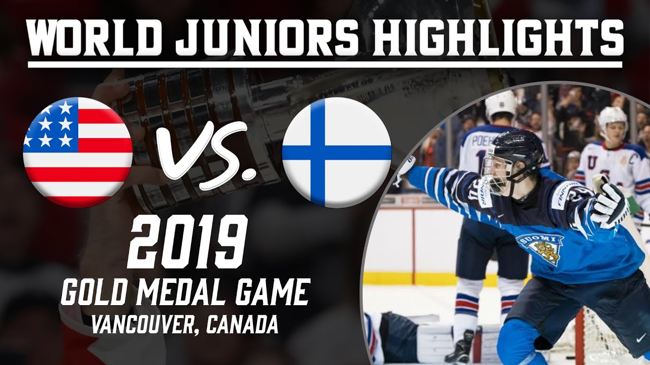 United States vs. Finland | 2019 WJC Gold Medal Game | Extended Highlights