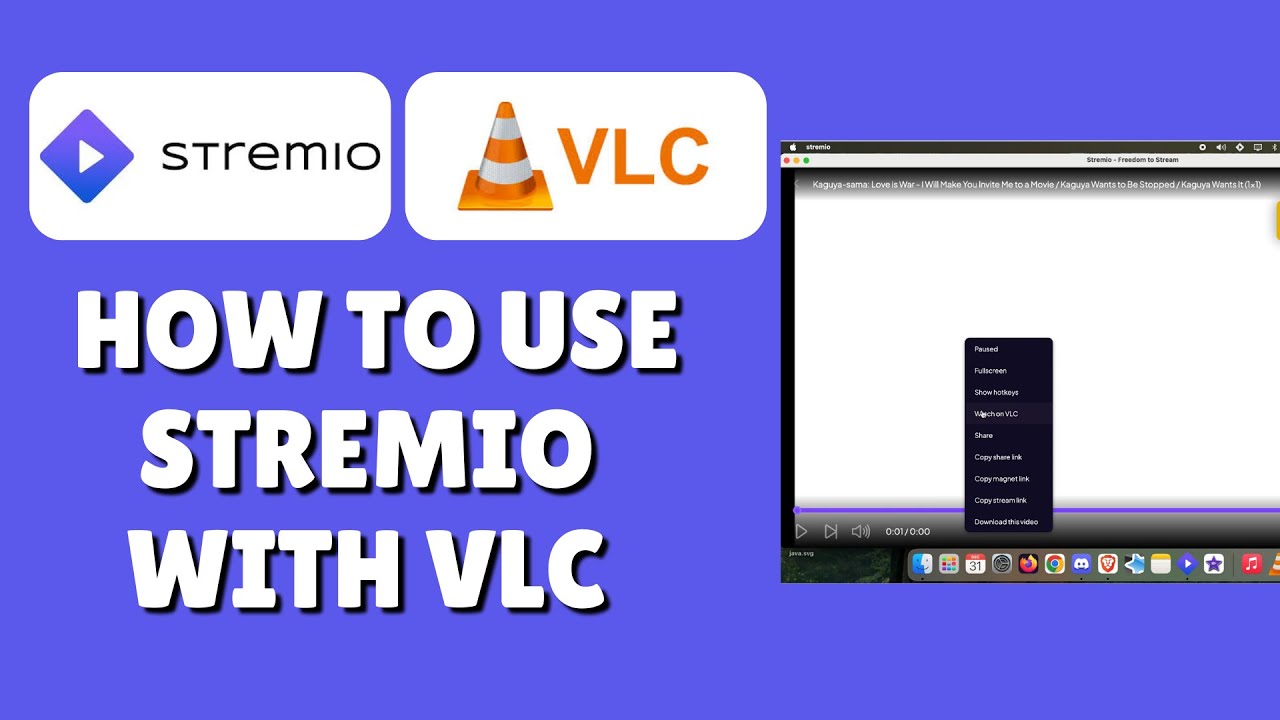 Как использовать Stremio с VLC