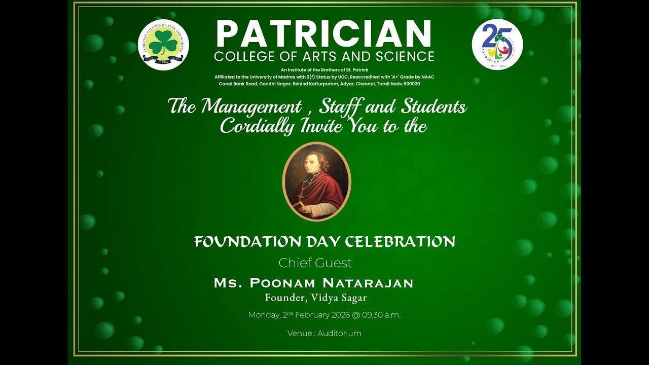 🔴LIVE | FOUNDATION DAY CELEBRATIONS | 02 FEB 2026