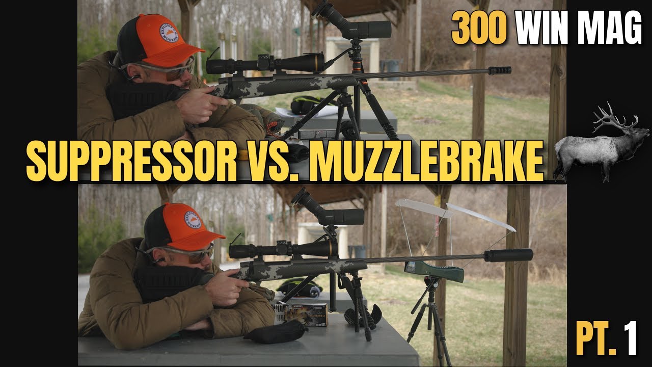 Suppressor vs Muzzle Brake