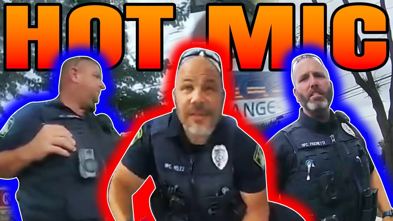 Hot Mic - IS THIS Why Cops Mute Body Camera? ARE THEY MISERABLE?