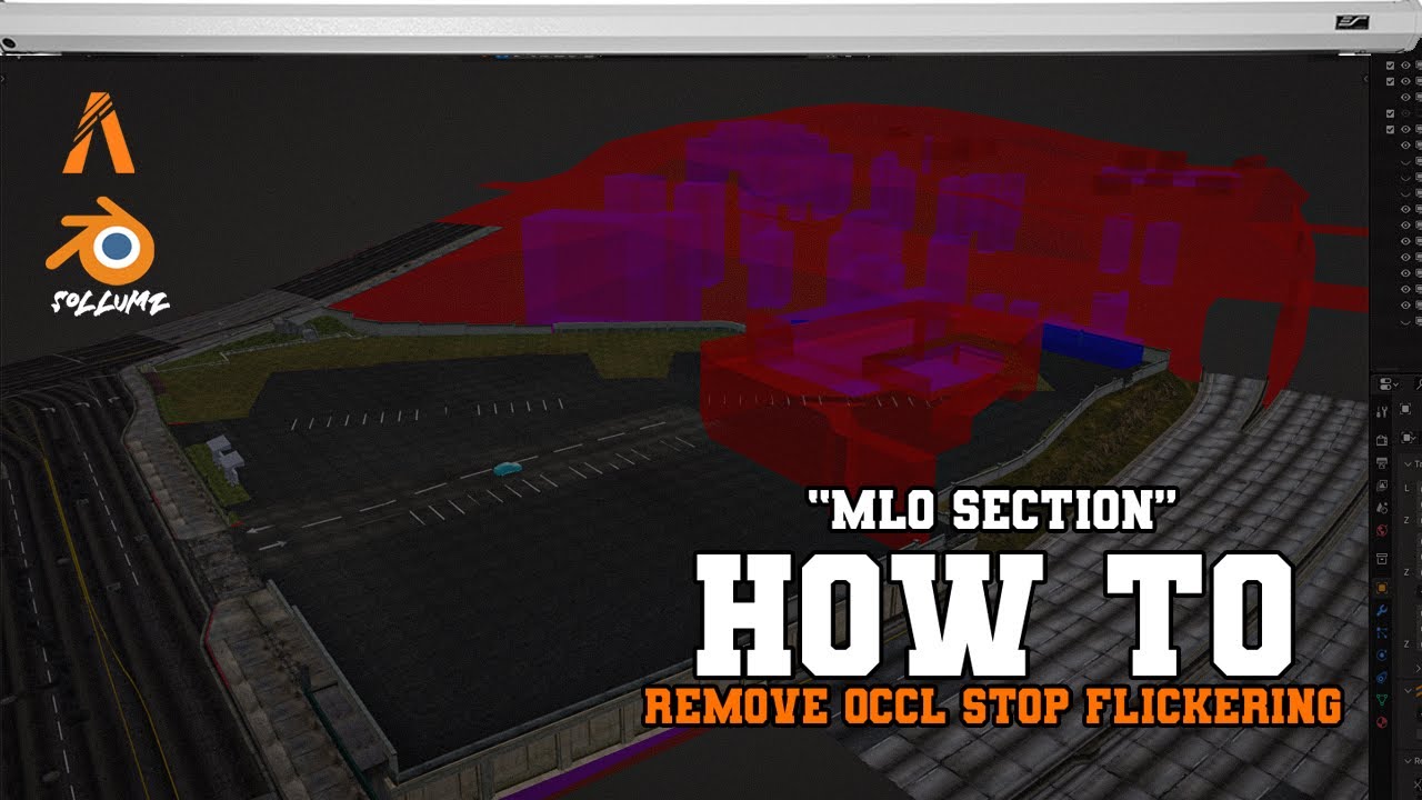 [GTA 5 FiveM Tutorial] Removing Occl Ymaps To Stop Custom MLO Flickers | Blender Workflow