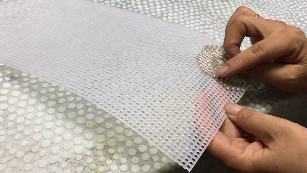Hướng dẫn thêu trên canvas mẫu hoa hồng   Ban Dương HandMade
