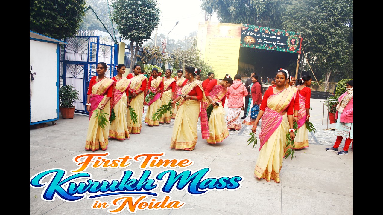First time kurukh mass in Noida