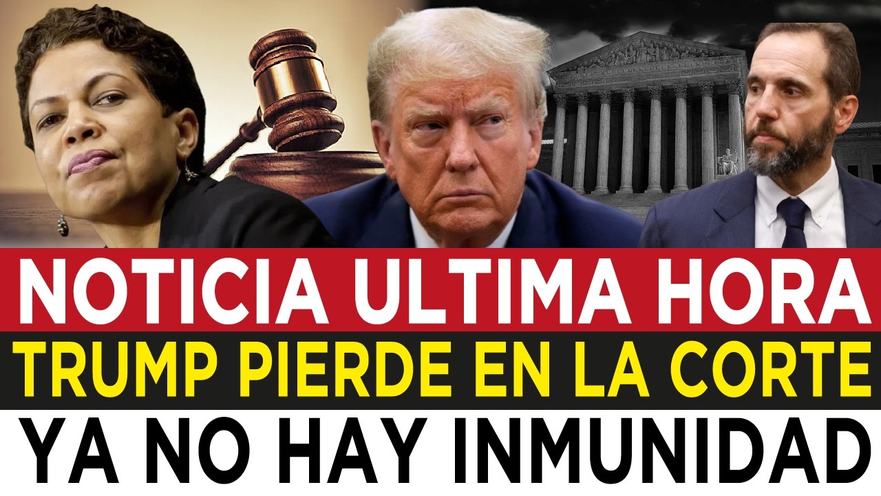 LA CORTE SUPREMA NIEGA la ÚLTIMA APELACIÓN para TRUMP lo DEJAN en el SUELO