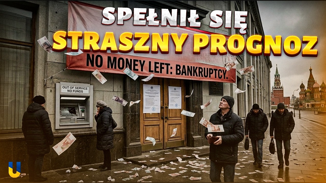 STRASZNA prognoza dla Rosji stała się RZECZYWISTOŚCIĄ: brak pieniędzy! REKORDOWE STRATY i BANKRUCTWO