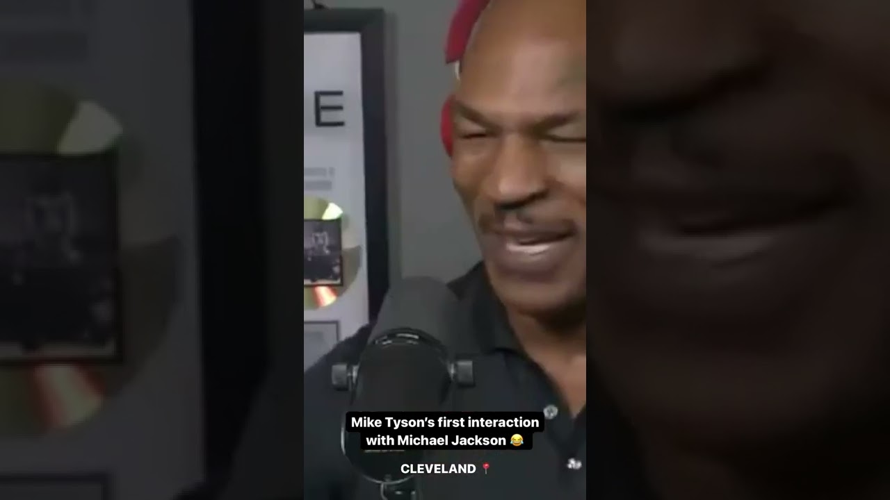 Mike Tyson's First Interaction With Michael Jackson Insta imfromcle #Shorts