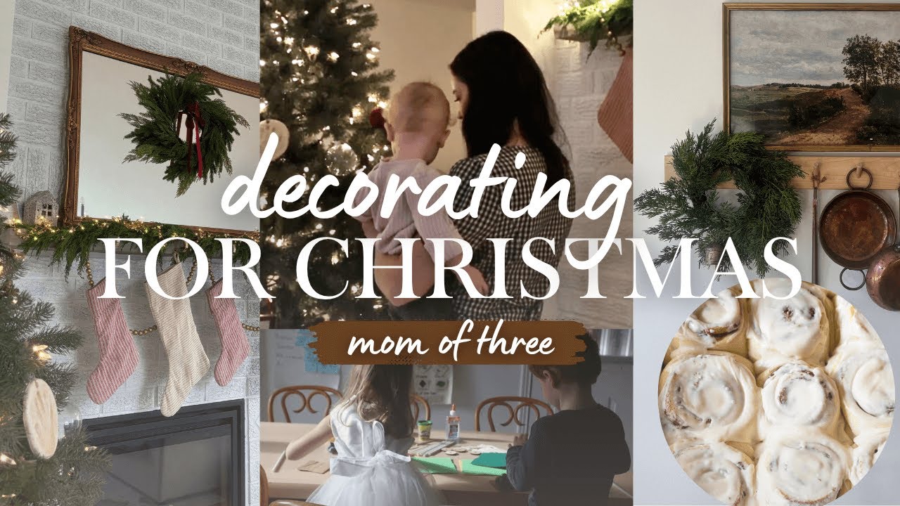 Уютная зимняя неделя в моей жизни | Рождественские украшения, домашнее обучение, антиквариат