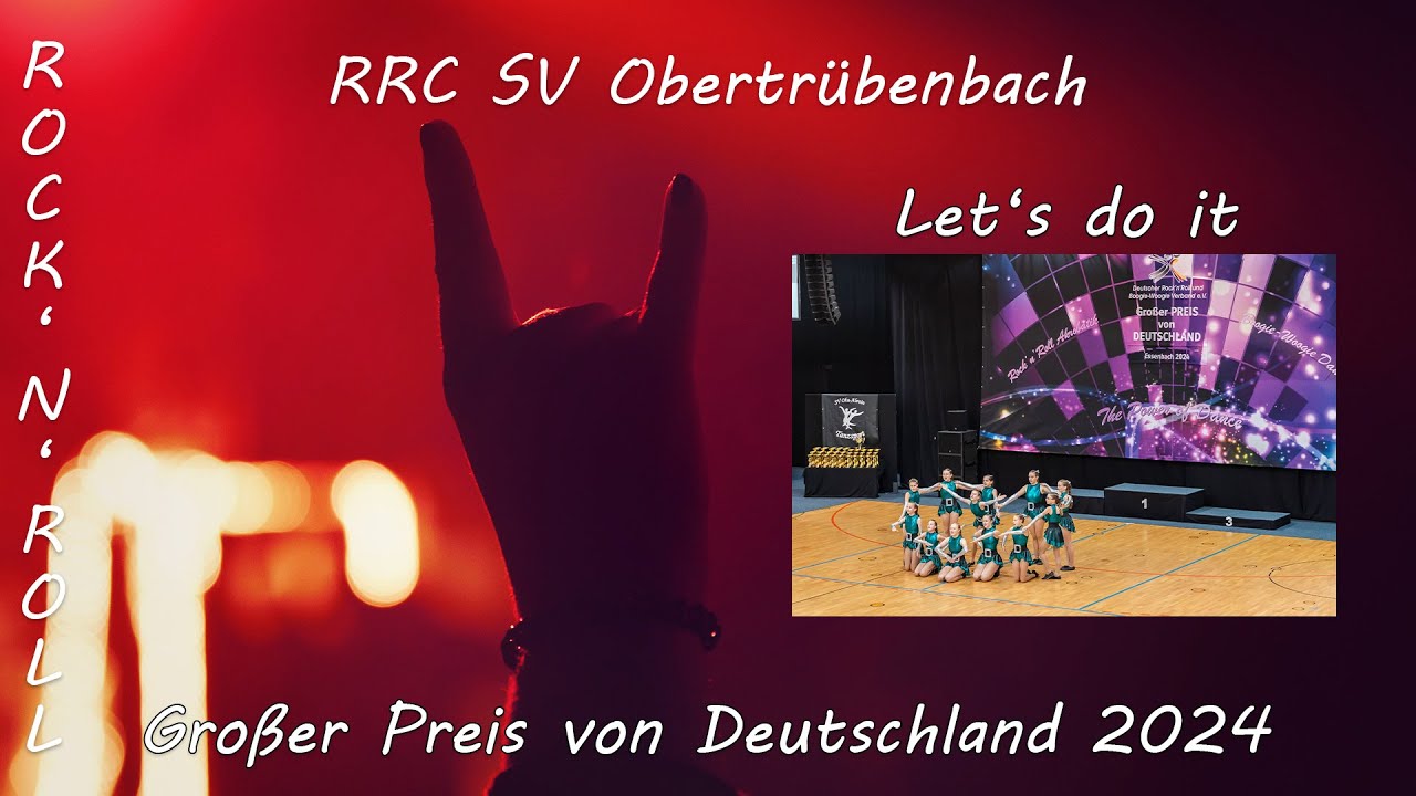 Let's do it mit 2. Platz der Girlformationen beim Großen Preis von Deutschland