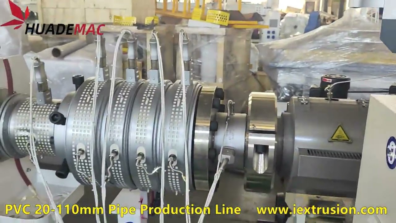 PVC 20 110mm pipe machine