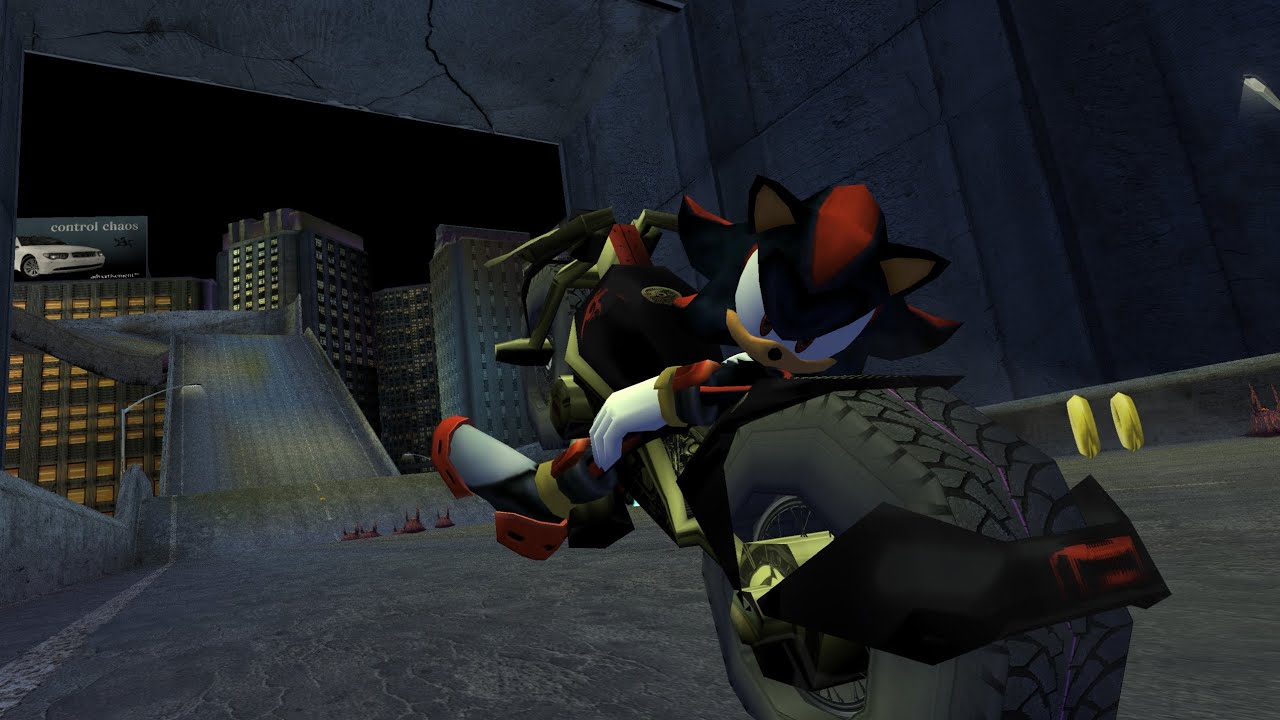 NEW SHADOW BIKE MOD FOR SONIC RACING CROSSWORLDS 