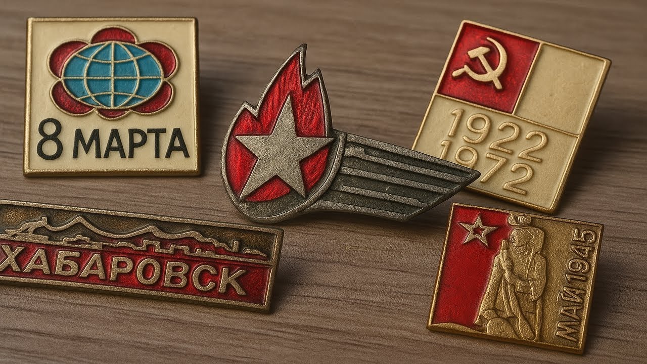 ОБЗОР ЗНАЧКОВ СССР