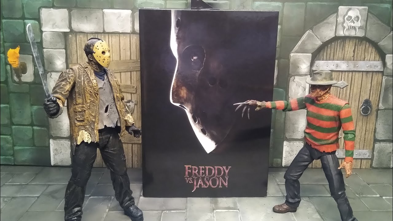 NECA FREDDY vs JASON FIGURE REVIEW