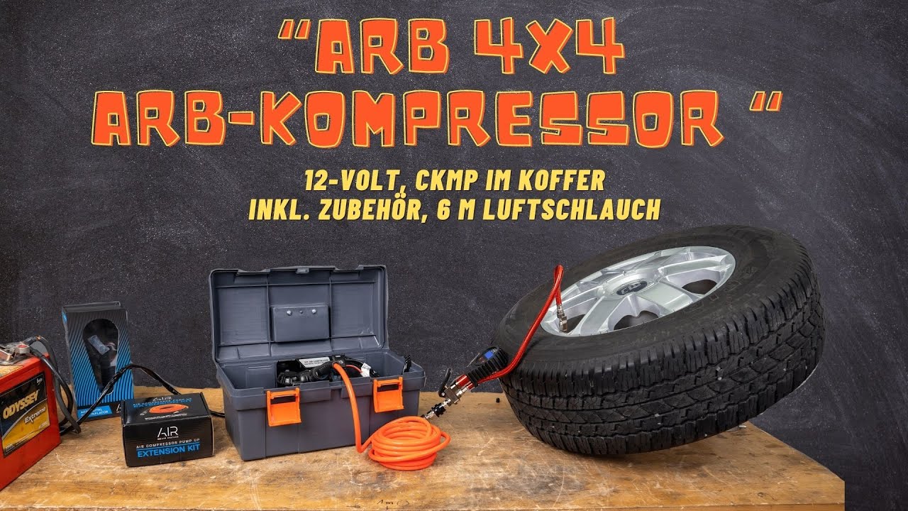 ARB Kompressor CKMP - der Tragbare 4x4 Kompressor