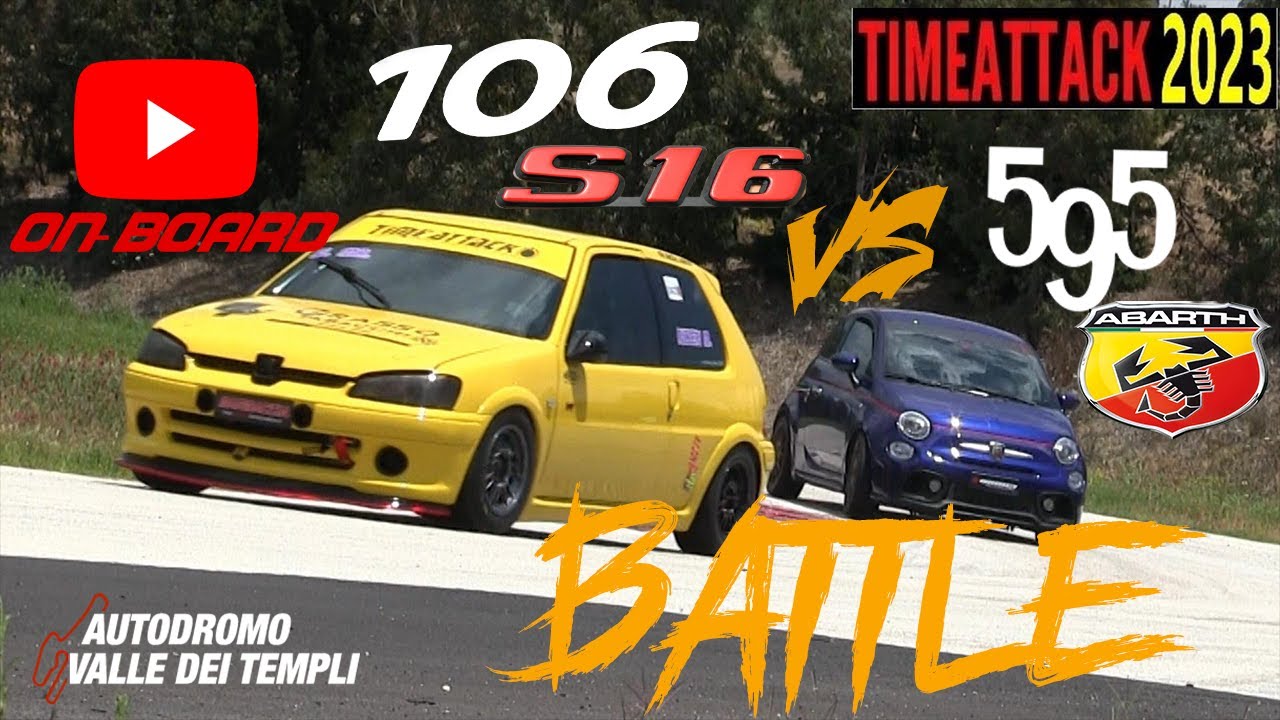 Time Attack 2023 / Peugeot 106 S16 / On Board BEST LAP + BONUS
