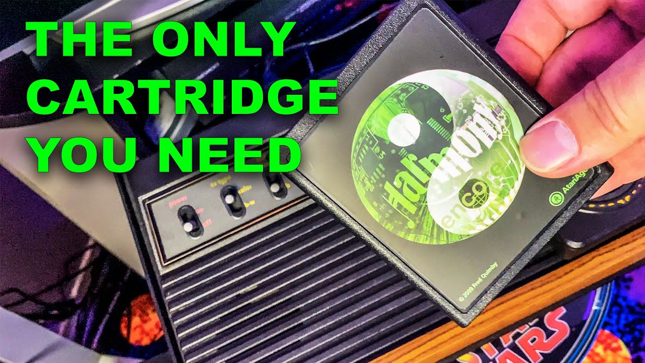 ALL Atari 2600 Games on ONE Cartridge: The Harmony. Plus a Bonus Look at Galagon Home Brew.