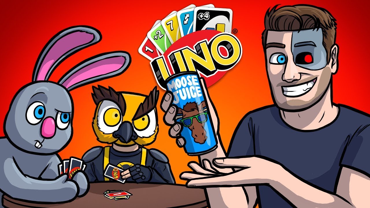 MOO'S NEW ENERGY DRINK SPONSORSHIP - UNO Funny Moments