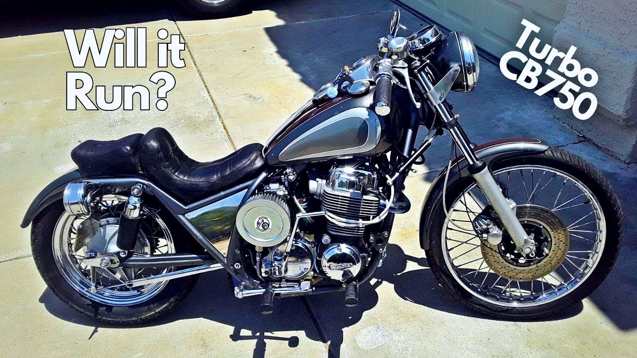 Vintage Turbo CB750 SOHC - Will it Run?